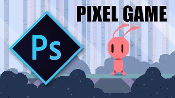 Pixel Game Art Design in Photoshop: Character animation & background tutorial