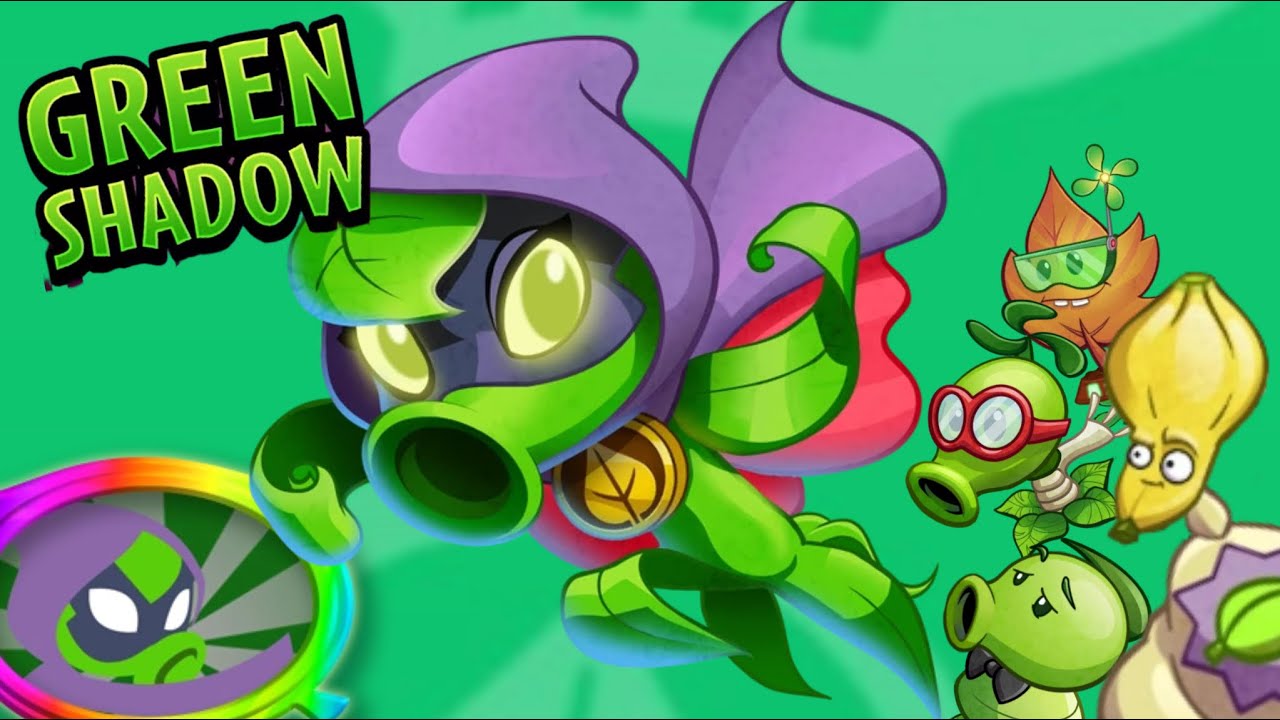 PVZH - Green Shadow all animations and voicelines [1]