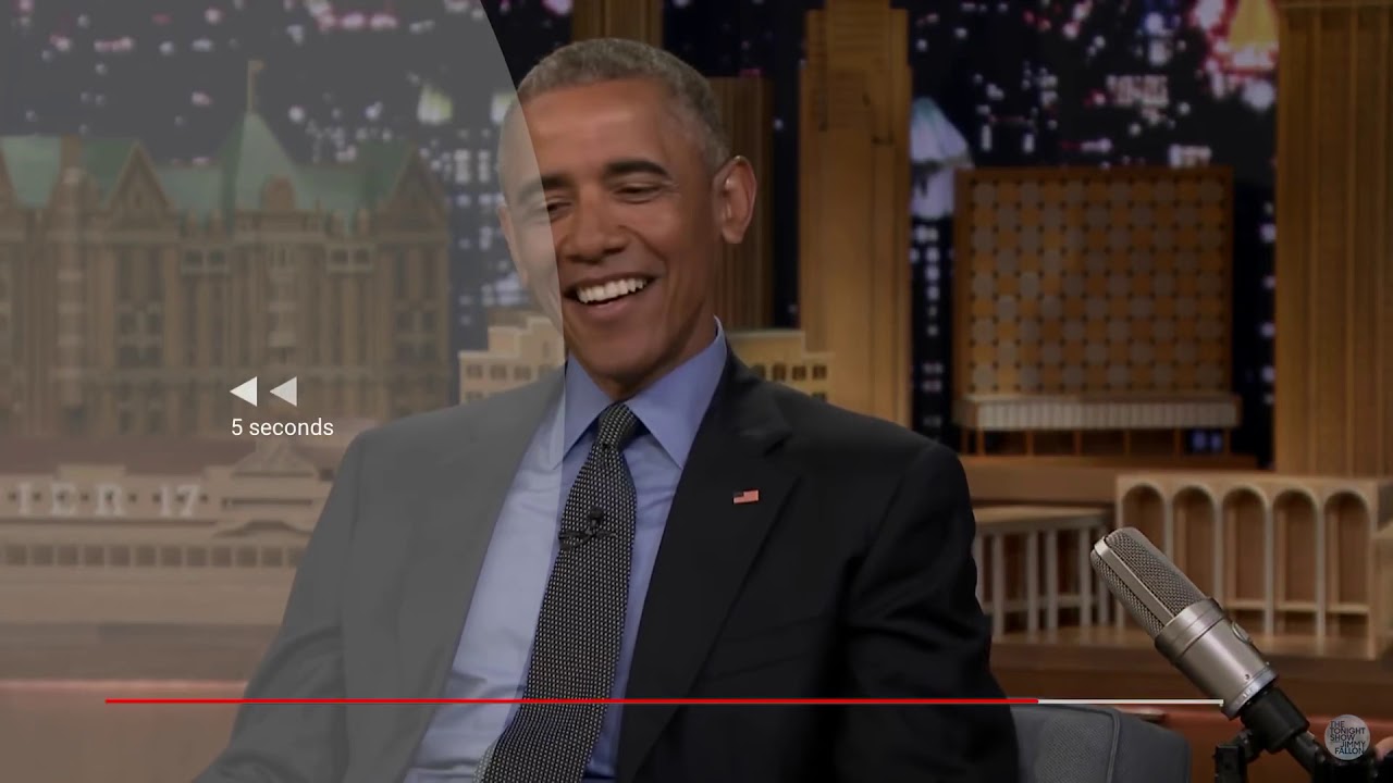 ex president obama stuttering on the tonight show with jimmy fallon