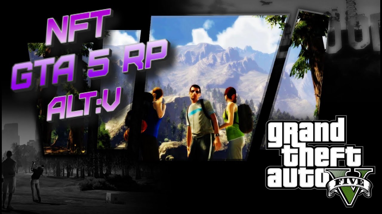 NFT GTA 5 alt:V день №2 - YouTube