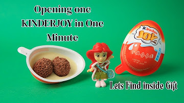 𝐢𝐧 𝐎𝐧𝐞 𝐌𝐢𝐧𝐮𝐭𝐞 𝐊𝐢𝐧𝐝𝐞𝐫 𝐉𝐨𝐲 𝐒𝐮𝐫𝐩𝐫𝐢𝐬𝐞 𝐎𝐩𝐞𝐧𝐢𝐧𝐠! 𝐖𝐡𝐚𝐭’𝐬 𝐈𝐧𝐬𝐢𝐝𝐞?”