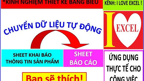 252  LẤY DỮ LIỆU TỰ ĐỘNG QUA SHEET BÁO CÁO