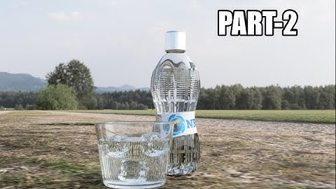 How to make water bottle in Fusion 360? || Part-2 || Rendering || Joint limit