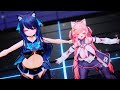 リリヤちゃんとイチゴちゃんでバブリン！ 〔VRC - MMD〕