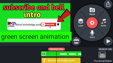 How To Make Subscribe and Bell Intro Animation | Only 5 Minutes|