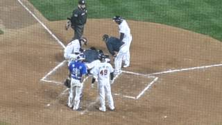 한국시리즈 3차전 두산 만루상황 허경민 선수   20151029