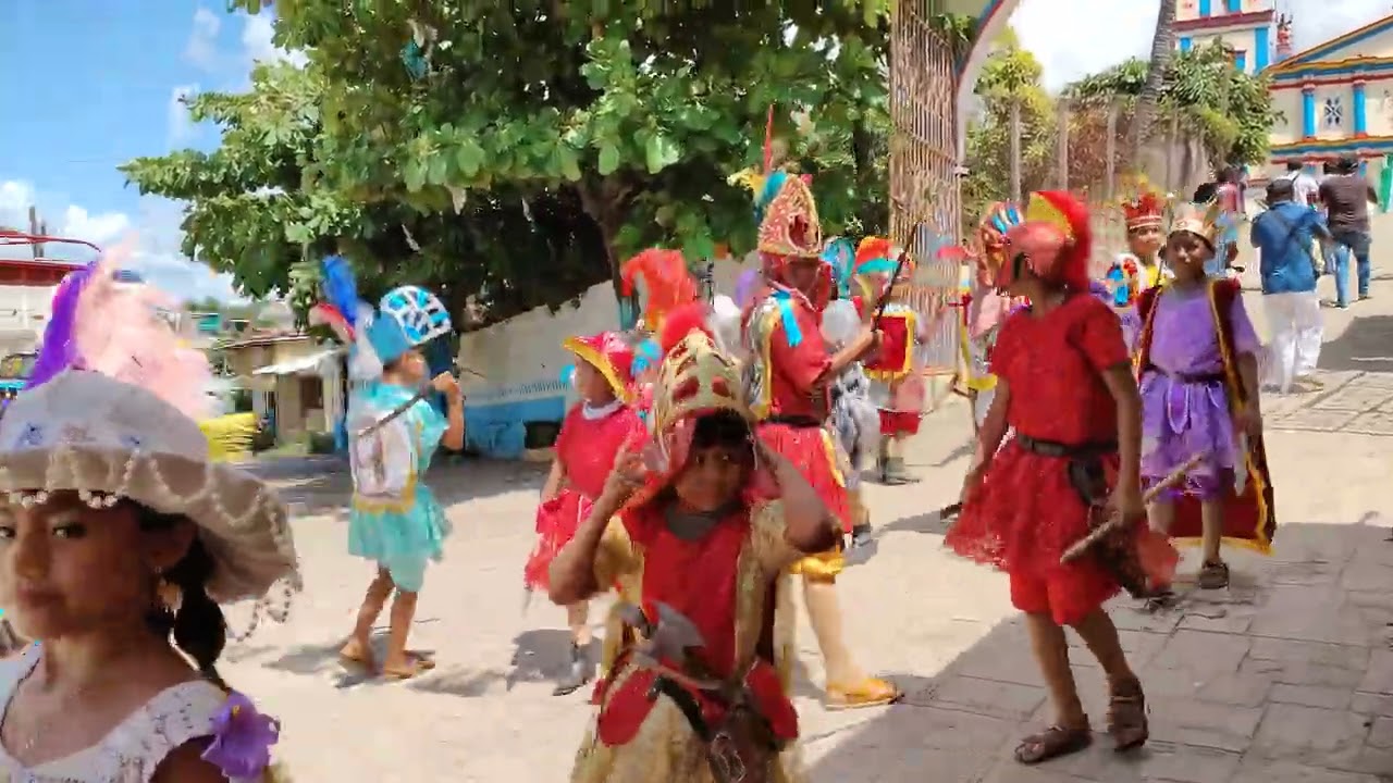 Procesión en honor a la virgen de Guadalupe 12 de octubre de 2025 en Cozoyoapan Guerrero