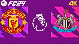 FC 24 - Manchester United vs Newcastle United | Premier League 2024 | PS 5™ [4K60]