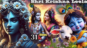 Krishna’s Divine Life Journey | Epic Animated Story With Devotional English Song | Sri Krishna Leela