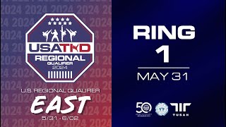 2024 USATKD East Regional Qualifier - May 31 - Ring 1