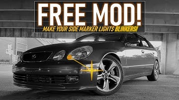 Make your side marker lights blink! (my favorite FREE mod?)