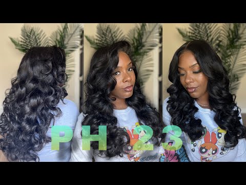 Outre Perfect Hairline 360 Frontal Lace 13"x 6" HD Transparent Lace Front Wig PH23