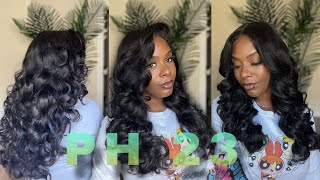 Outre Perfect Hairline 360 Frontal Lace 13"x 6" HD Transparent Lace Front Wig PH23