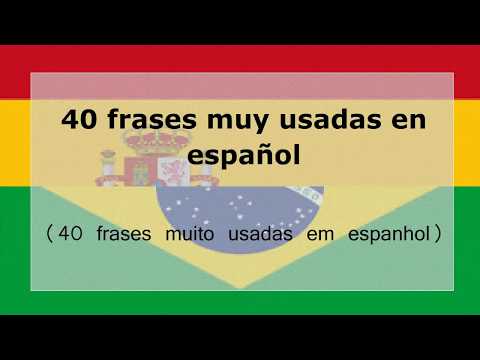 40 frases muito usadas em espanhol