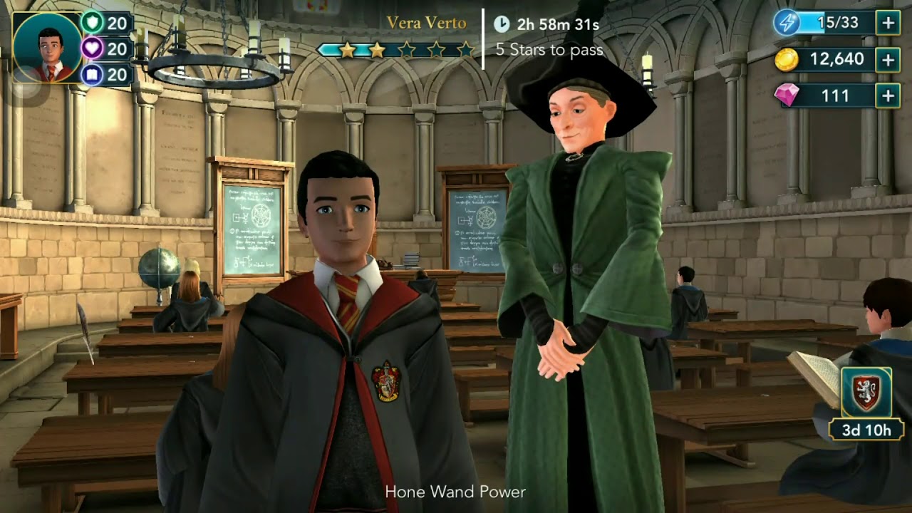 Harry Potter Hogwarts Mystery – Transfiguration Class Vera