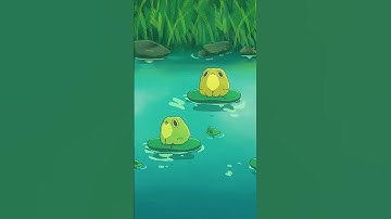a ribbiting river 🐸  The first of the animations for Top Frog! Have a... #shorts
