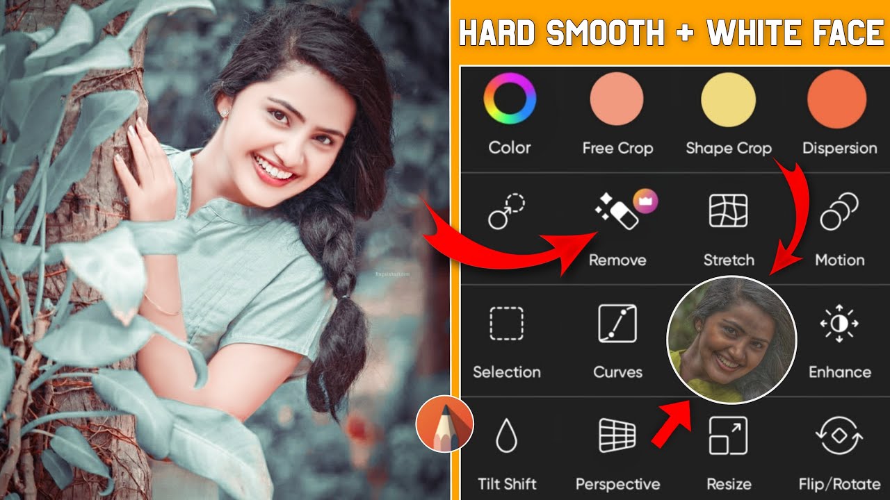 New Concept Face Smooth Photo Editing | Face Smooth Kaise Kare | Face Smooth Full Tutorial