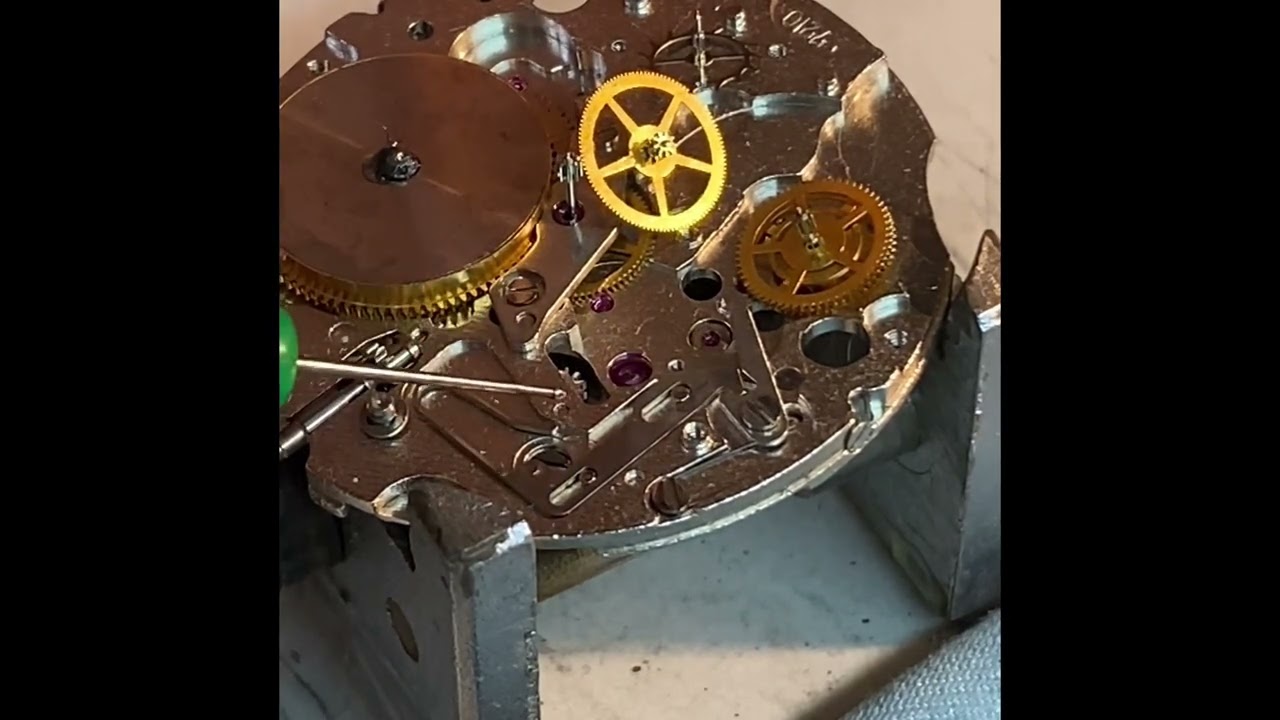 シチズンレオパールダイバー4-722710Y分解掃除 パート1輪列#シチズンレオパールダイバー#時計修理 #腕時計分解掃除