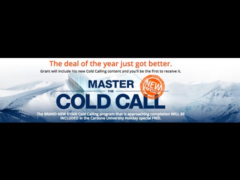 Cold Call Sales Secrets Demonstrated LIVE Grant Cardone thumbnail