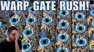 This PTR WARP GATE Rush is INSANE! | StarCraft 2 SC2 Highlight 1v1 Viewer Games