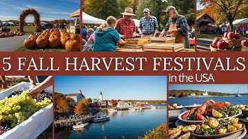 Top 5 Fall Harvest Festivals in the USA | Must-Visit Events for Autumn 2024