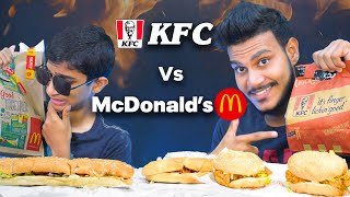 Kfc Vs Mcdonalds Food Review Burger , Submarine Sri Lankan Food Magu Asmr