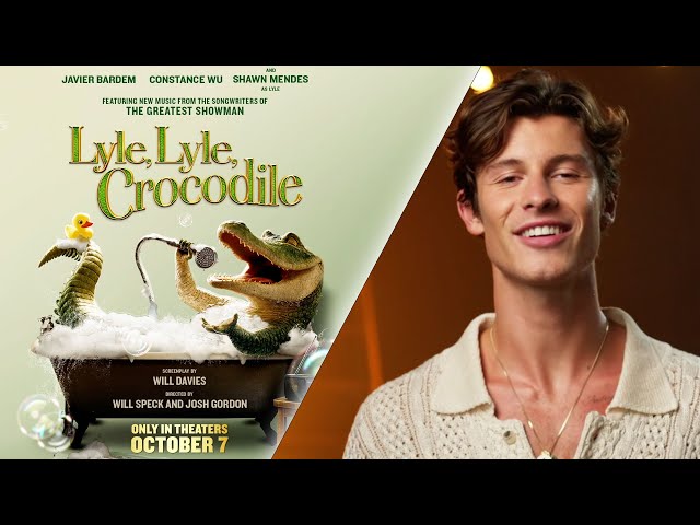 Shawn Mendes deve dublar protagonista em 'Lyle, Lyle, crocodile