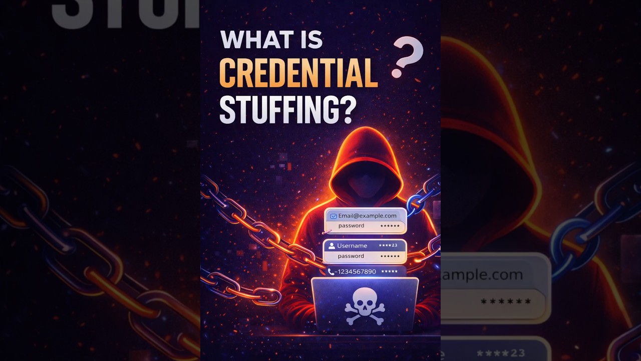 "One Leaked Password, All Your Accounts Hacked! | Credential Stuffing Explained"💀