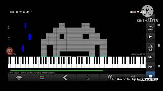 Dark MIDI - SPACE INVADERS THEME (by MIDI Player 2024)