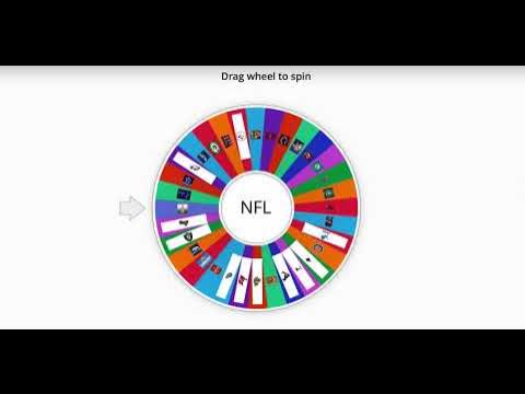 NFL spin the wheel - YouTube