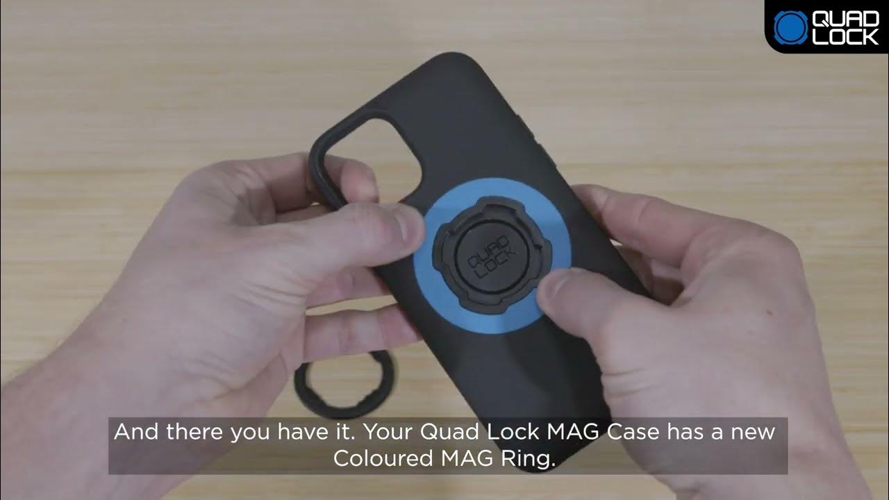 MAG Case - Colored Ring - Quad Lock® USA - Official Store