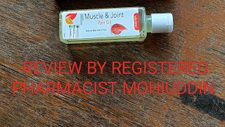 NOURISH MUSCLE & JOINT PAIN OIL TOTALLY AYURVEDIC PROPRIETARY MEDICINE RELIEF BODY ACHE PAIN REVIEW.