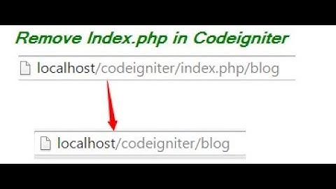 Learn Codeigniter Tutorial In Tamil For Beginners -Part 4  Remove index.php   Step By Step