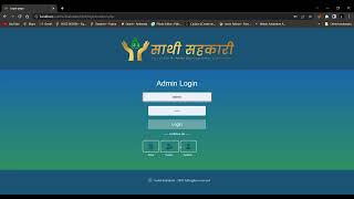 Cooperative Website | Sathi Sahakari | PHP | HTML | CSS | JavaScript screenshot 4