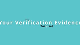 Reqi Tutorial - Compliance & Verification Evidence