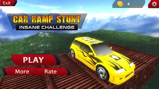 Insane Car Ramp Stunt Challenge : New Free Game Gameplay screenshot 1