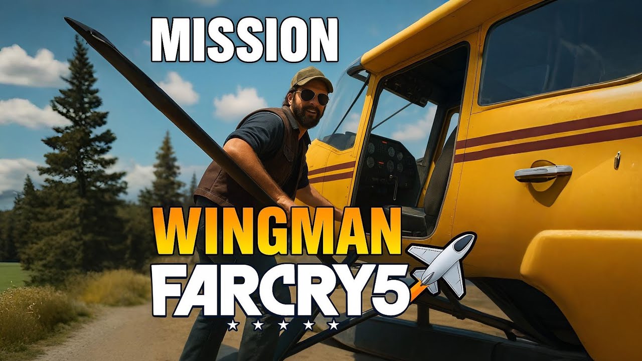 Far Cry 5 - WINGMAN Mission ✈️ | Air Combat! 