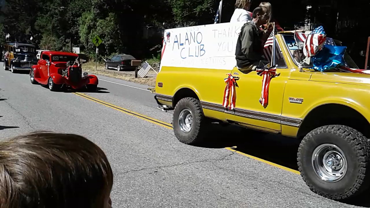 4th of July parade, Boulder Creek, CA 2017 YouTube