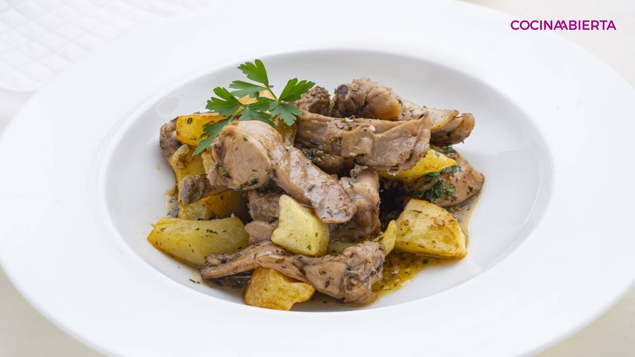 Cómo hacer conejo al tomillo // Cocina Abierta de Karlos Arguiñano