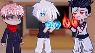 Jujutsu Kaisen React To Gojo VS Sukuna || Gacha React