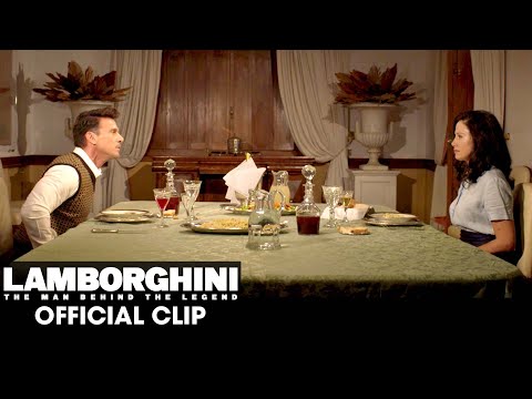 Lamborghini: The Man Behind The Legend (2022 Movie) Official Clip 'Dinner Argume