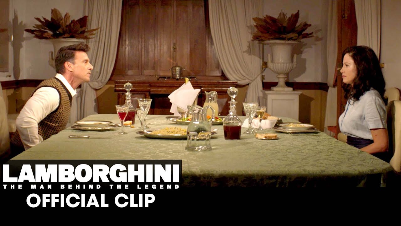 Watch film Lamborghini: The Man Behind the Legend | Official Clip - 'Dinner Argument'