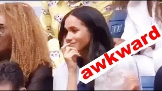 Meghan Markle weird interaction with Serena Wiliams mother...