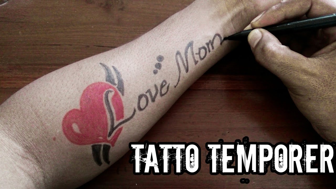 Paling Populer 15 Tato  Tangan  Tulisan  I Love You Gambar  