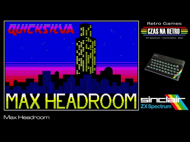 Max Headroom (1986) - ZX Spectrum - YouTube