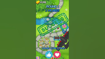 MOAB Challenge Round 2 | 0-2-5 Monkey Ace vs. 3 MOABS