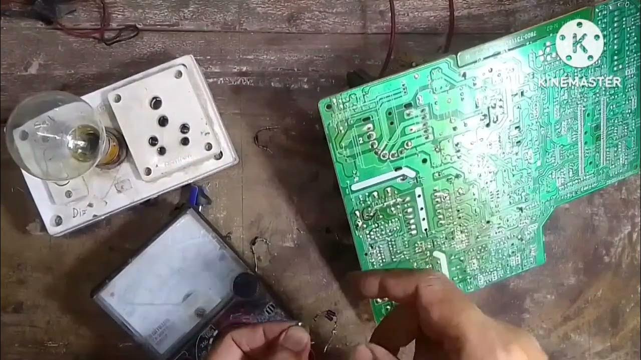 Colour Tv Repair, Colour Tv Power supply repairing step by step. YouTube