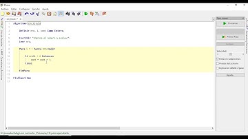 Enunciado 04 Ciclo Para: Determinar si un número ingresado por teclado es primo o no.
