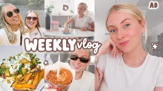 SO much good food, a bestie day trip & clean with me  WEEKLY VLOG