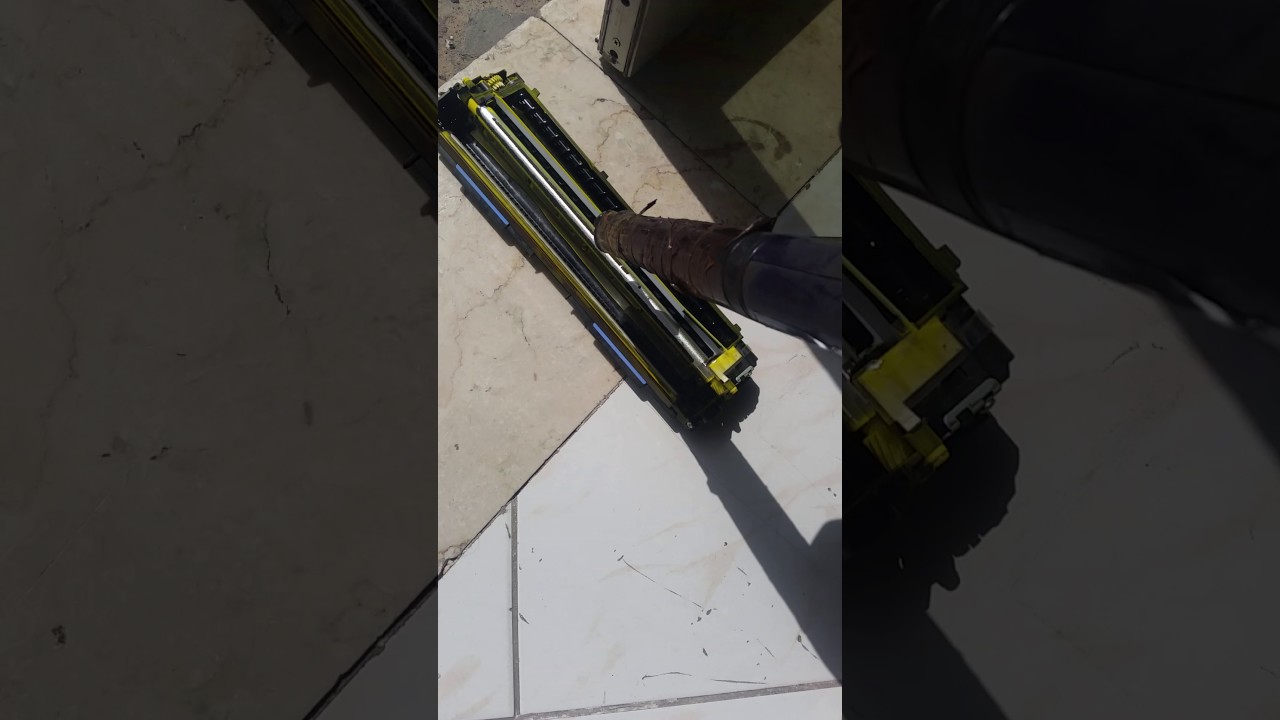 How to replace drum and charger and developer cleaning in canon irc2880i